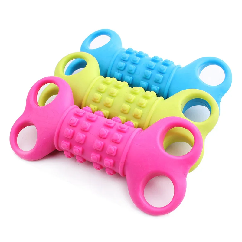 Новые устойчивые к укусам кости собаки щенка моляров резиновый мяч для игры