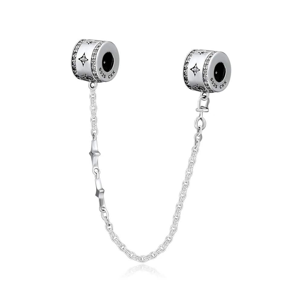 DIY Подходит для Pandora шармы браслеты освещающие звезды шарики на страховочной