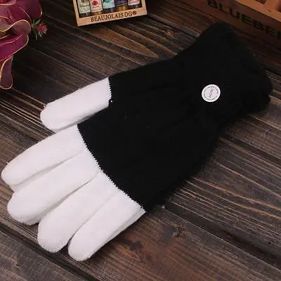 Модные Хэллоуин крутые светодиодные светящиеся перчатки 6 режимов светильник