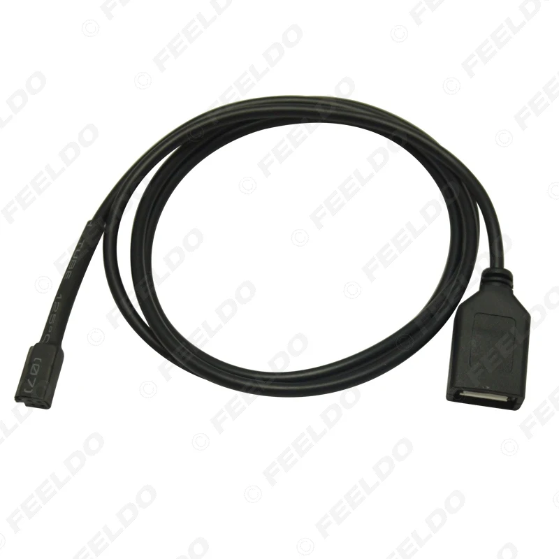 FEELDO автомобильный оригинальный 4-контактный разъем к USB-адаптеру для Nissan Teana Qashqai CD