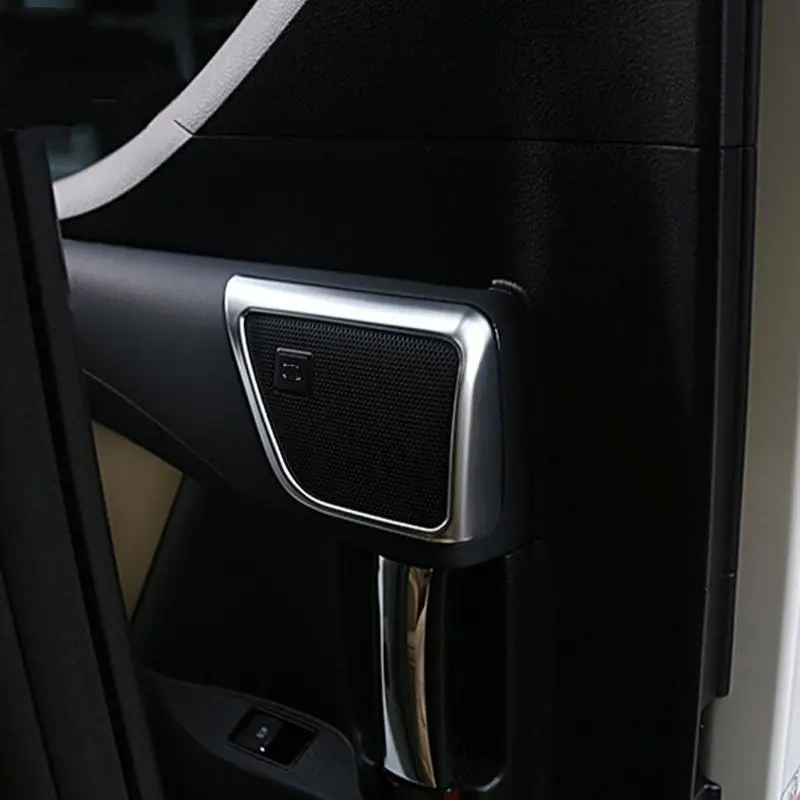 Бесплатная доставка Для TOYOTA Alphard 2015-2018 2 шт. ABS Хромированная Автомобильная