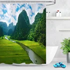 Водонепроницаемая занавеска для душа LB из экологически чистого полиэстера