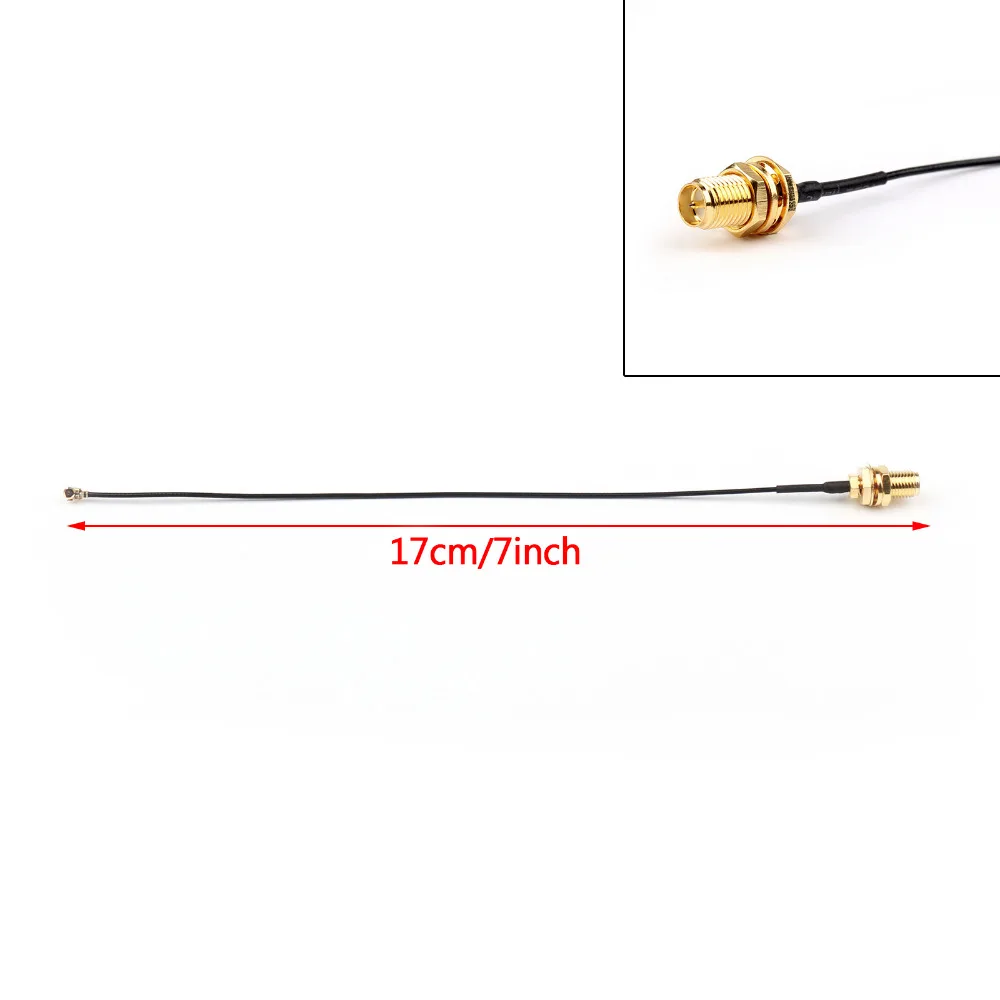 Artudatech 4 шт. IPX U.FL Для RP SMA к гнезду антенна Wifi 1 13 мм Pigtail коаксиальный 17 см разъем