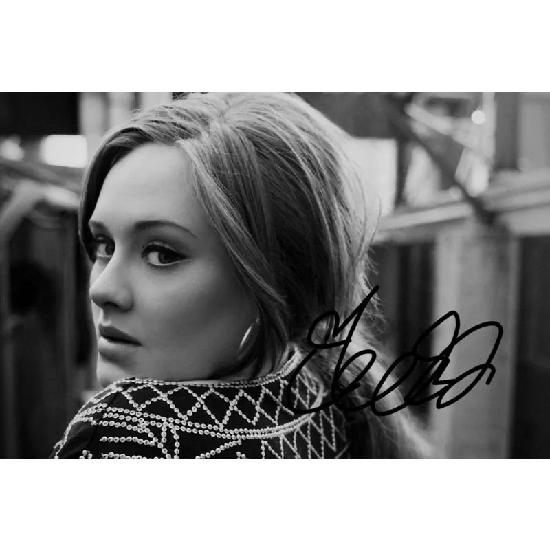 Красивый постер на заказ Adele домашний декор тканевые постеры лучший подарок