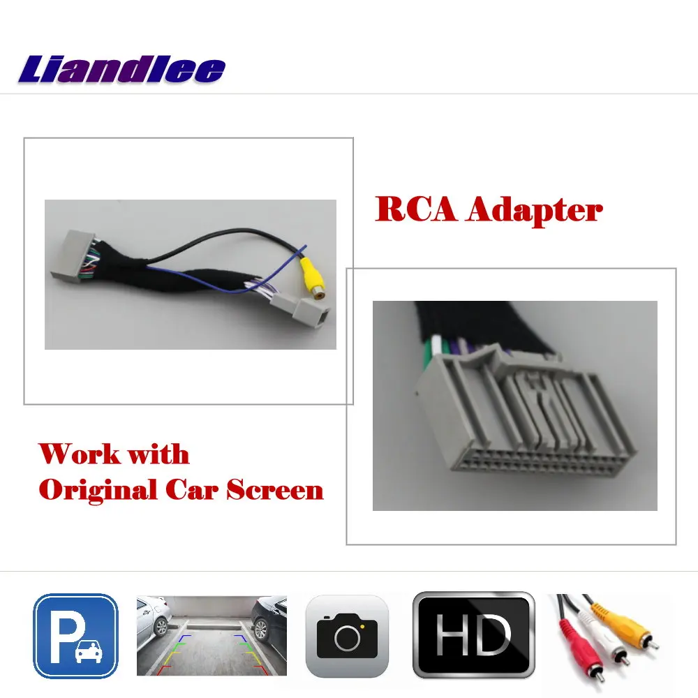 Liandlee заднего хода автомобиля зеркало вида Камера для Хонда сrv C-RV FB 2012 ~ 2016