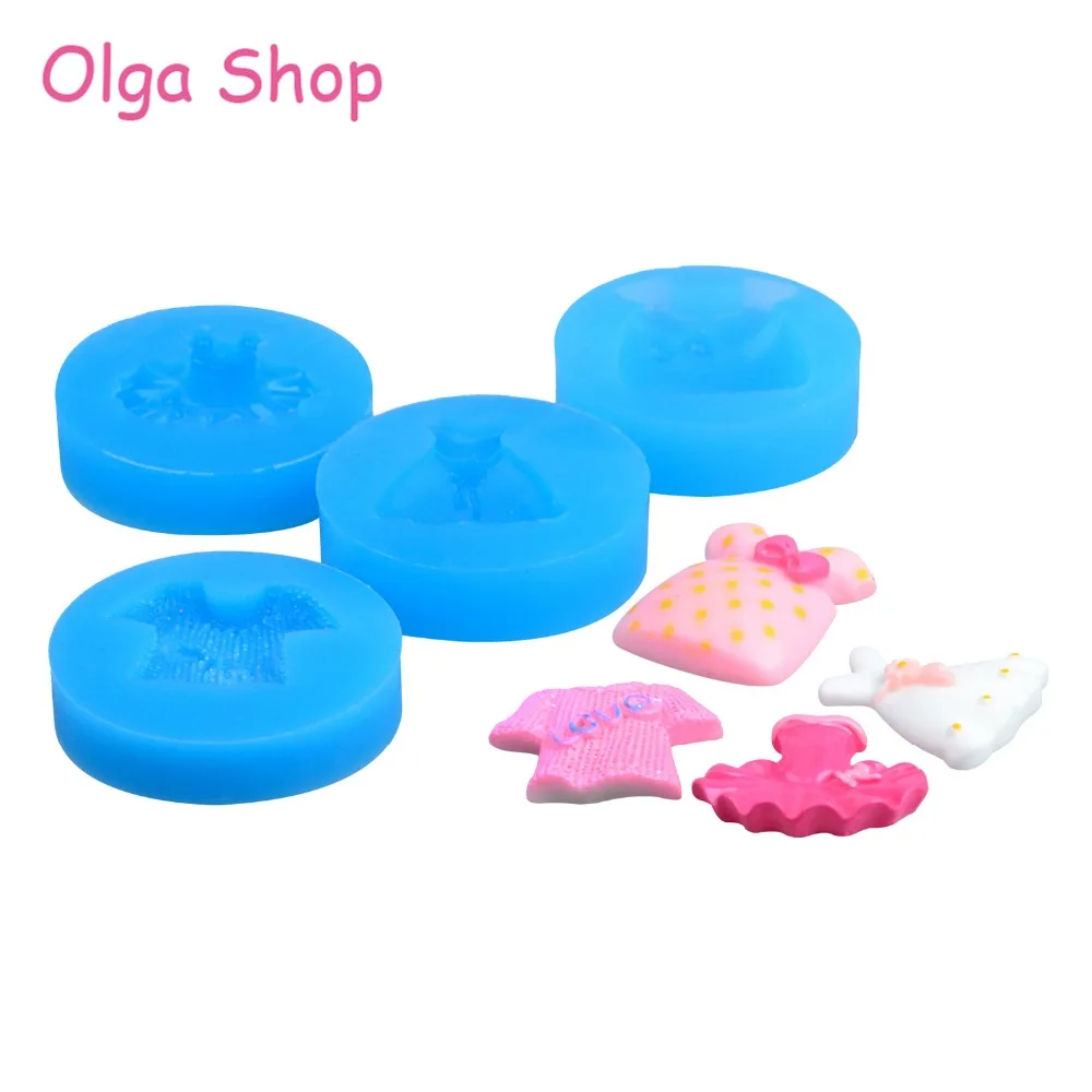FYL063 FYL065 FYL081 FYL308 силиконовая форма для одежды балетная юбка платье кукольного
