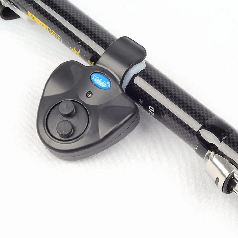 2PC/Lot Wireless Sound LED Light Fishing Bite Alarm Outdoor Electronic Clip-on Fish Finder Alert Buzzer | Спорт и развлечения