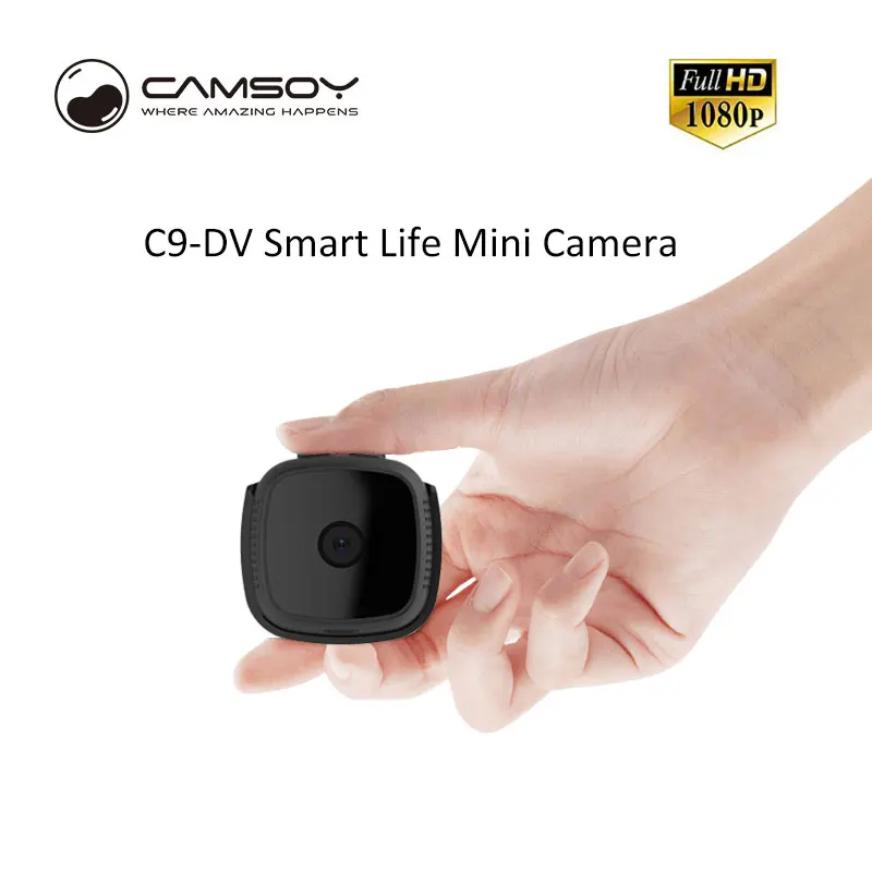 C9 DV мини камера Camsoy FULL HD 1080P Переносная Камера ночного видения Wifi 720P Мини