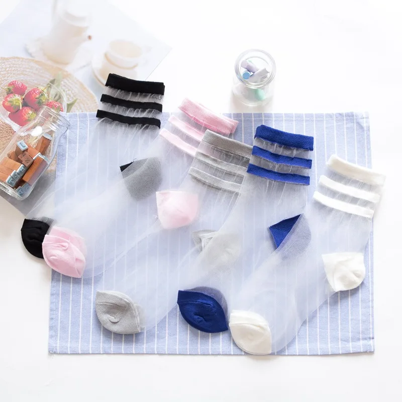 2017 Весна/Лето 1 парт/лот ультратонкие женские прозрачные цветные дышащие тонкие