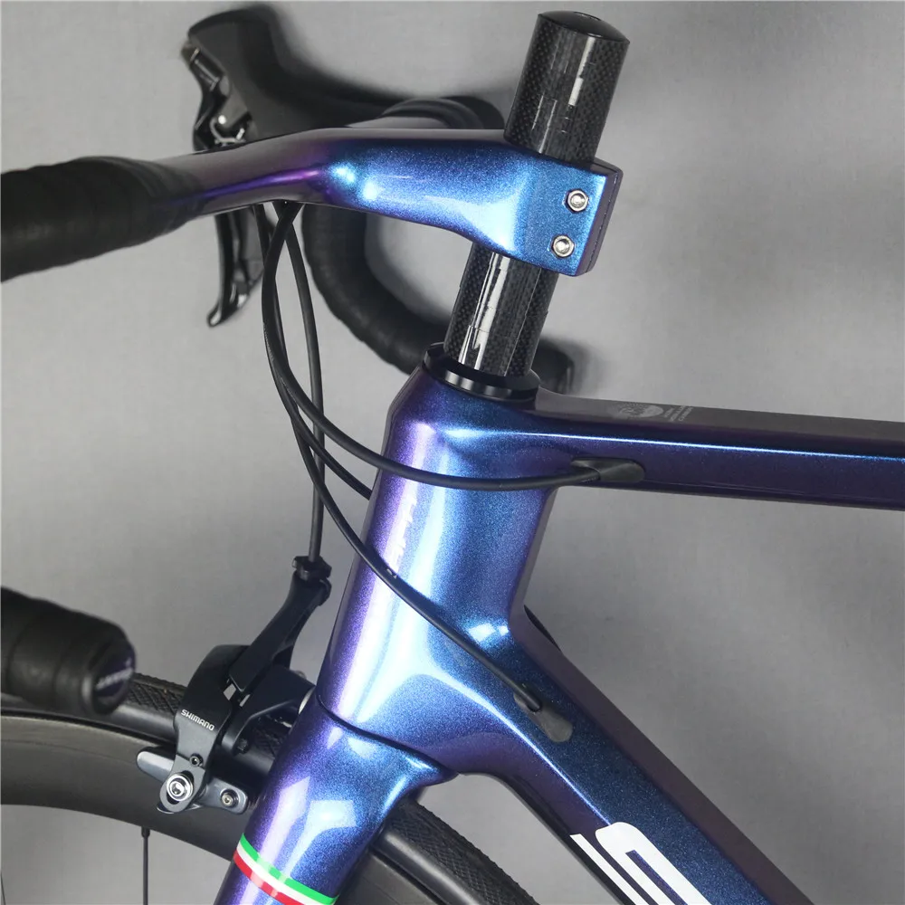 Новый seraph Хамелеон окрашенные полный велосипед кабель с R8000 22 скорость Groupset