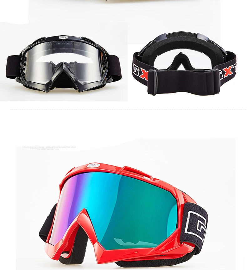 GXT очки для мотокросса ATV MTB Dirt bike Goggle мотоцикл эндуро внедорожные ветрозащитные лыжные очки для катания на коньках