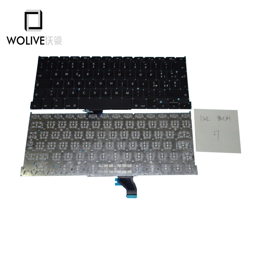 

Wolive Genuine Brand new Keyboard language version IT Italian For Macbook Pro Retina 13" A1502 Replacement ME864 ME865 ME866