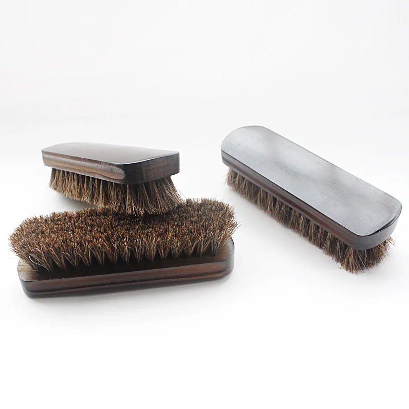 24 шт./лот щетка для обуви из конского волоса инструмент масляного полирования