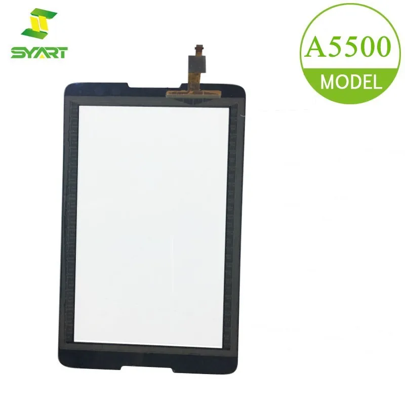 

SYART для Lenovo A5500 A5500F A5500-H A5500-HV сенсорный экран дигитайзер сенсор внешнее стекло A8-50 Передняя Замена аксессуары