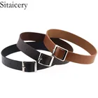 Ожерелье-чокер из искусственной кожи, с заклепками, в готическом стиле