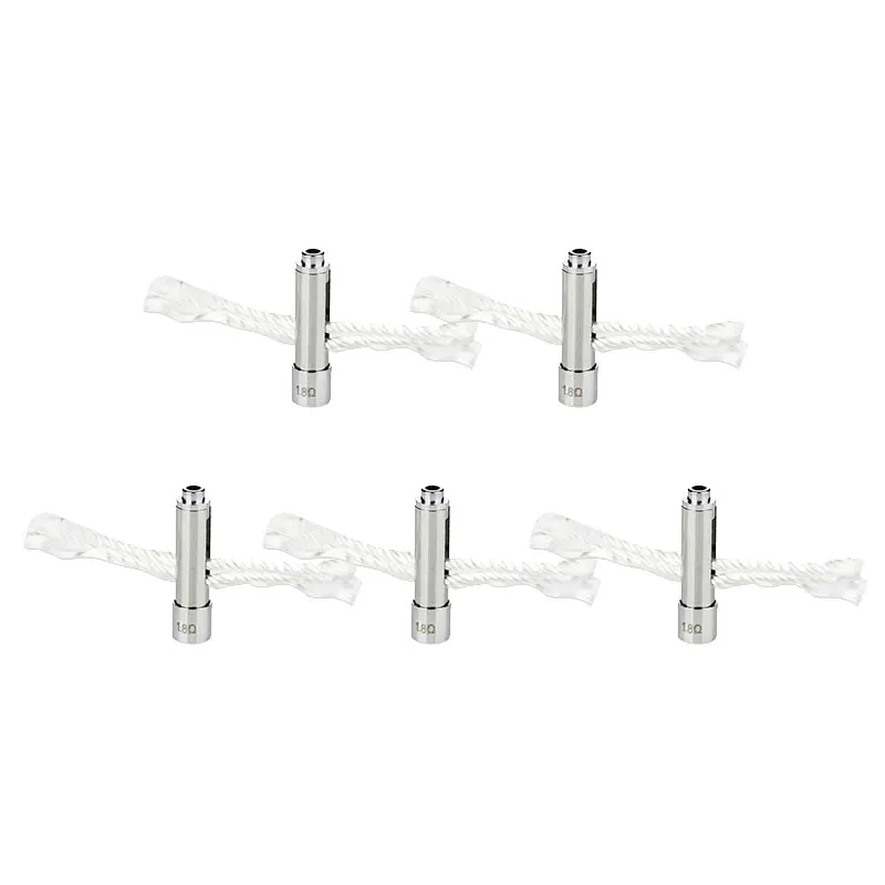Новый оригинальный 5 шт. Kangertech EGo/T2 CC катушка с 1. Ом/1.8ом/2.2ом/2.5ом для T2 клиромайзер