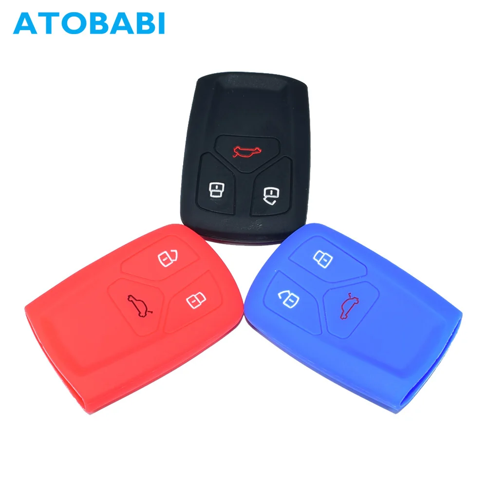 Силиконовый чехол для ключей от машины Smart Keyless дистанционного брелока протектор