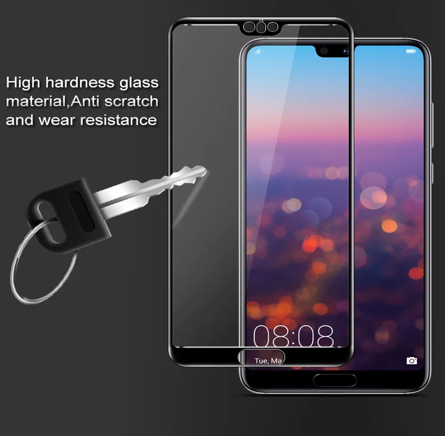 Imak Оригинальное закаленное стекло с полным покрытием для Huawei P20 / Pro премиум