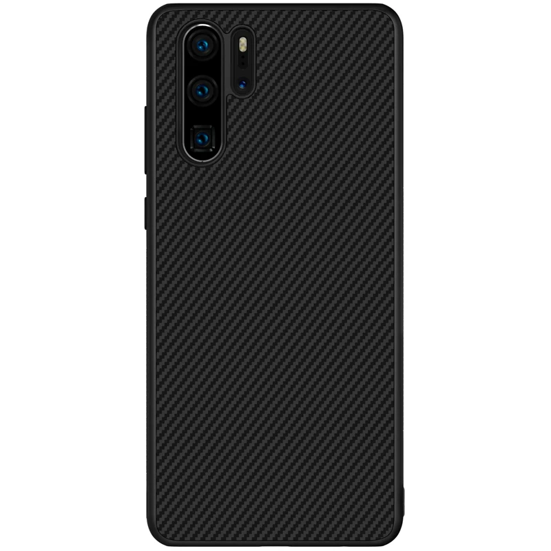 Black Nillkin чехол из синтетического волокна для huawei P30/P30 Pro Lite чехол из углеродного волокна ПП щит задняя крышка чехол для huawei P30 Pro внутреннее железо - Цвет: Black