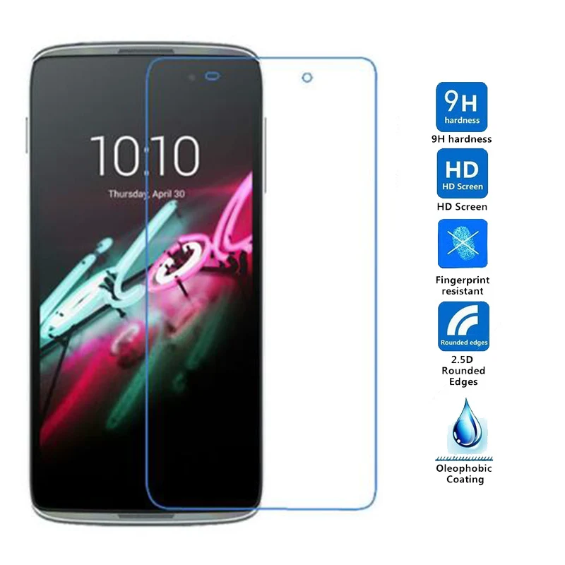 2.5D 9H закаленное стекло для Alcatel One Touch idol 3 4 7 ''Защитная пленка экрана Idol3 6039 6039J