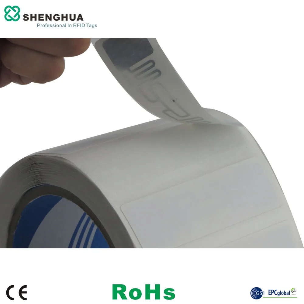 Смарт метка RFID с инкрустацией 50 дюймов 9662 дюйма защита от взлома антенна УВЧ
