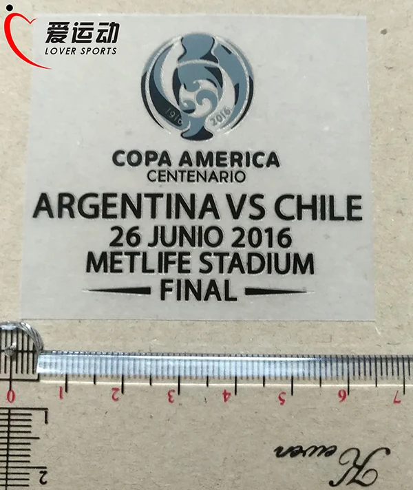2016 COPA Америка Аргентина финальная деталь против Чили Copa AMERICA centenario игра патч