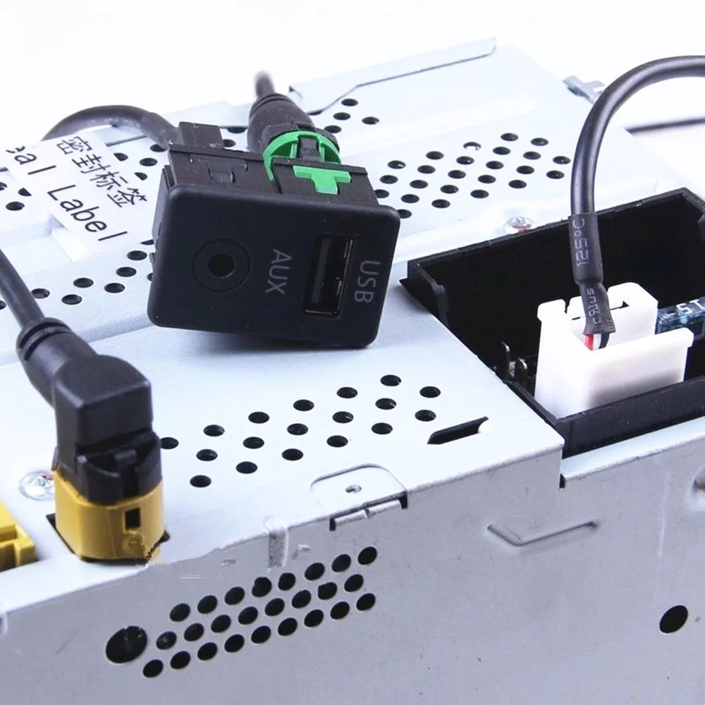 Автомобильный CD адаптер Biurlink RCD510 RNS315 сменный USB AUX переходник в розетке для Volkswagen