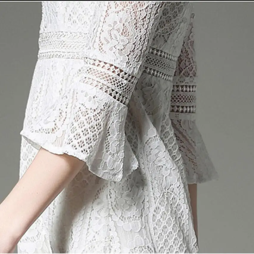 Женские Элегантные Повседневные Вечерние особых случаев Pacthwork Lace Bodycon Dress |