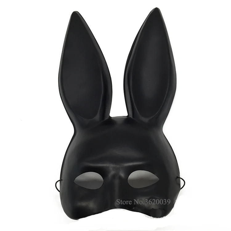 1 шт. модная женская повязка для волос с кроличьими ушками вуаль черная маска на