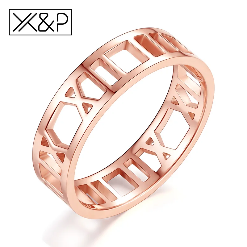 X &amp P модные роскошные парные нержавеющая сталь 316 L Кольца для женщин мужчин и