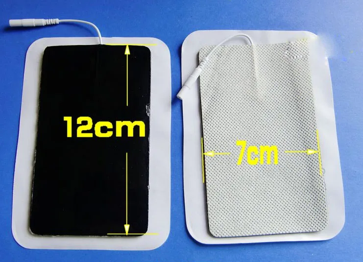 Бесплатная доставка Новинка 10 пар/лот белые электродные подушечки для десятков