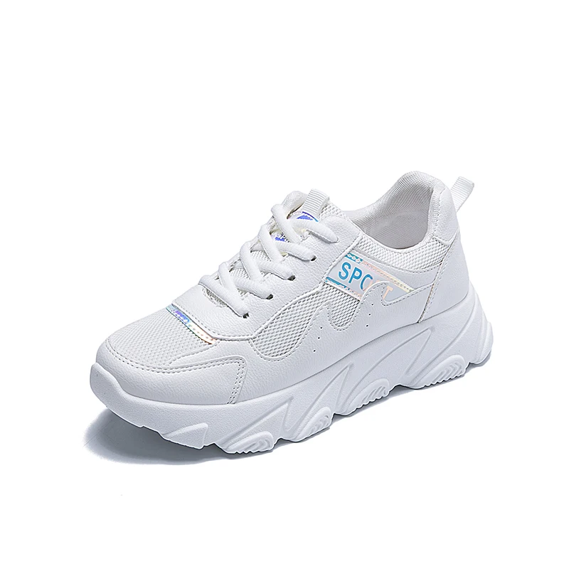 Koznoy Sneakers Women Spring Autumn Fashion Dropshipping Muffin Bottom Breathable Round Toe Thick Leisure Shoes | Обувь
