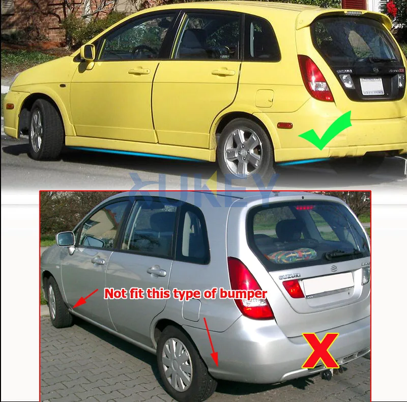 Автомобильные Брызговики для Suzuki Liana Aerio SX Baleno 2002 2007 крыло брызговиков 2003 2004 2005