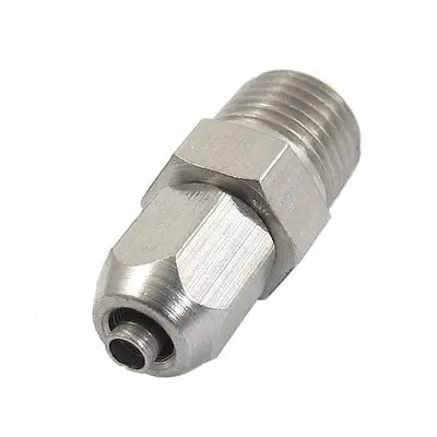 

9.5mm 1/8" PT Male Threaded Pneumatic 3mm Air Hose Quick Coupler Connector