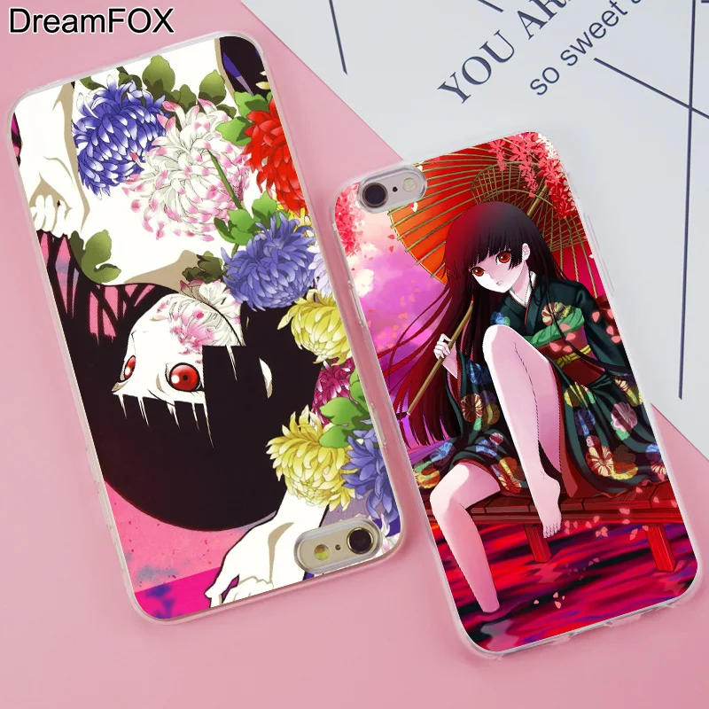 DREAMFOX K011 Ai Enma Hell Girl Мягкий ТПУ силиконовый чехол-накладка для Apple iPhone 11 Pro X XR XS Max 8 7 6