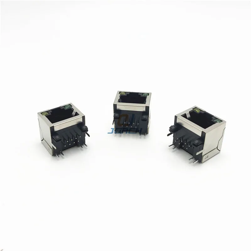 RJ45 Wifi адаптер разъем 90 градусов под прямым углом PCB Защищенный сетевой со