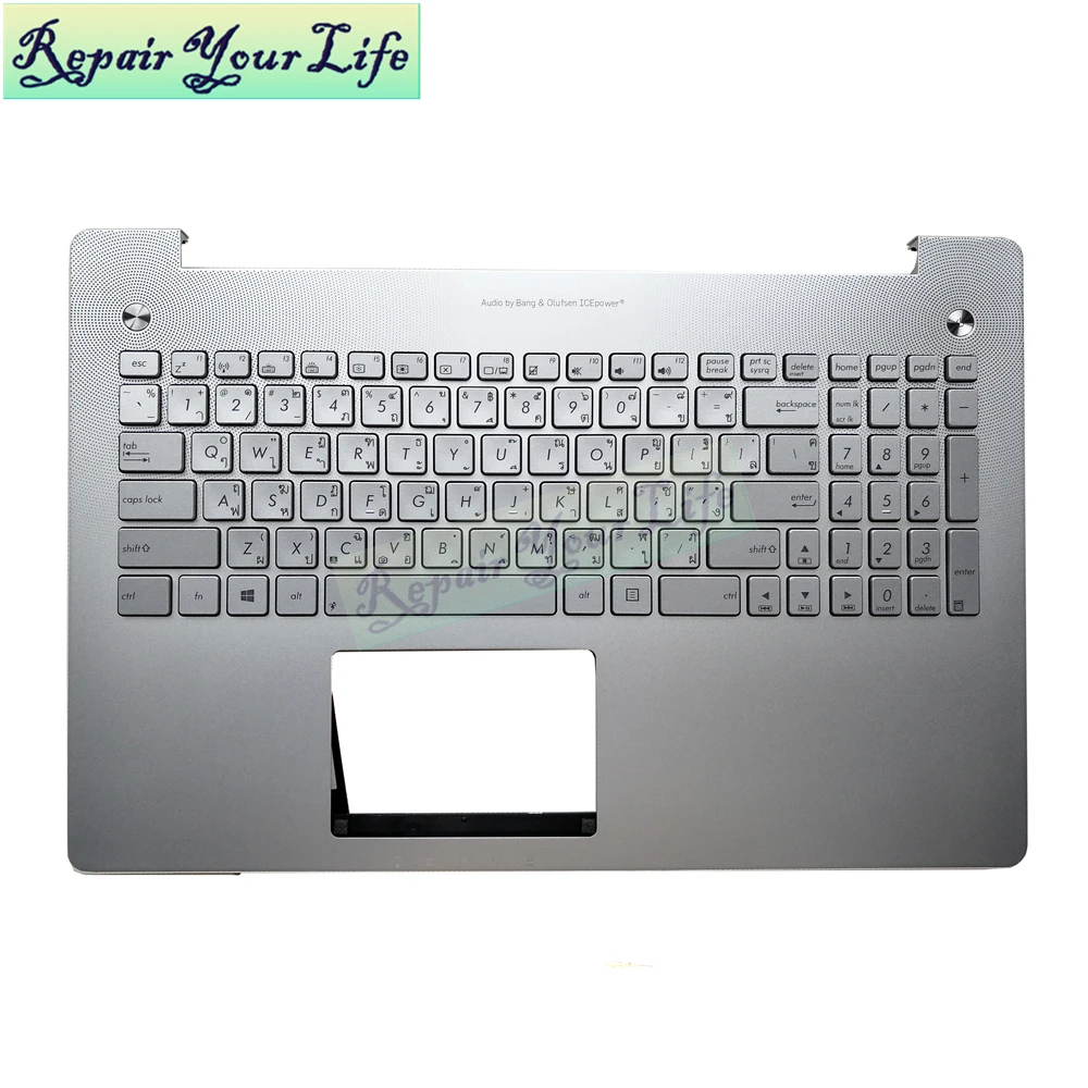 Новая клавиатура для ноутбука ASUS N550 N550JA N550JV N550JX Thailand TI TA с подсветкой и корпусом C