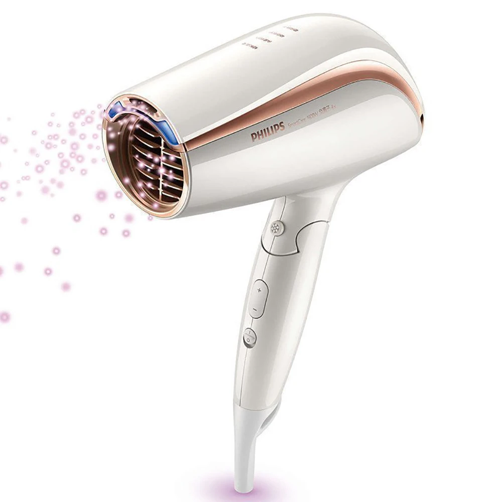 Philips Smart Уход за волосами сушилка BHC208 Ветер тепла анион уход фен 1600W отрицательный