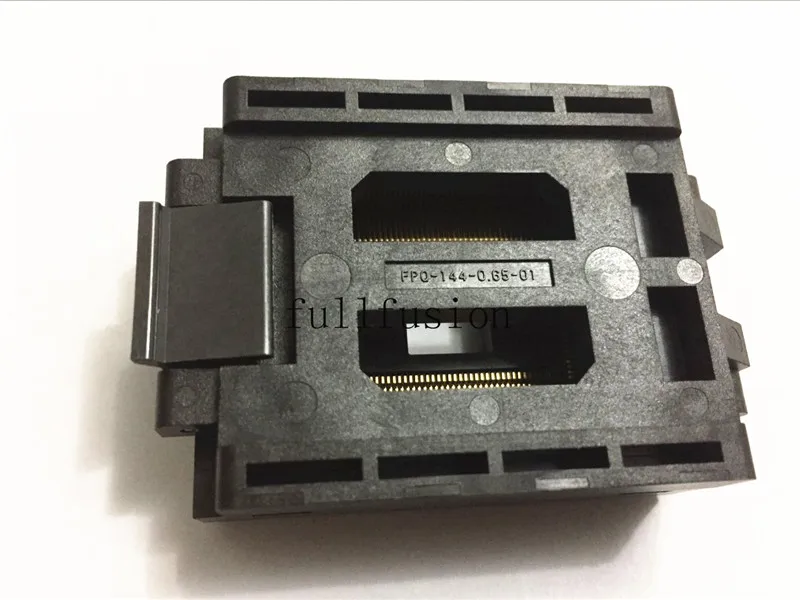 Фотоэлектрическая тестовая розетка QFP144P шаг 0 65 мм 28x28 LQFP144P сгорание в