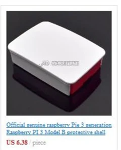 Raspberry pie PI 2 и 3 акриловый чехол 9 шт. комбинация подходит для установки дисплея без вентилятора