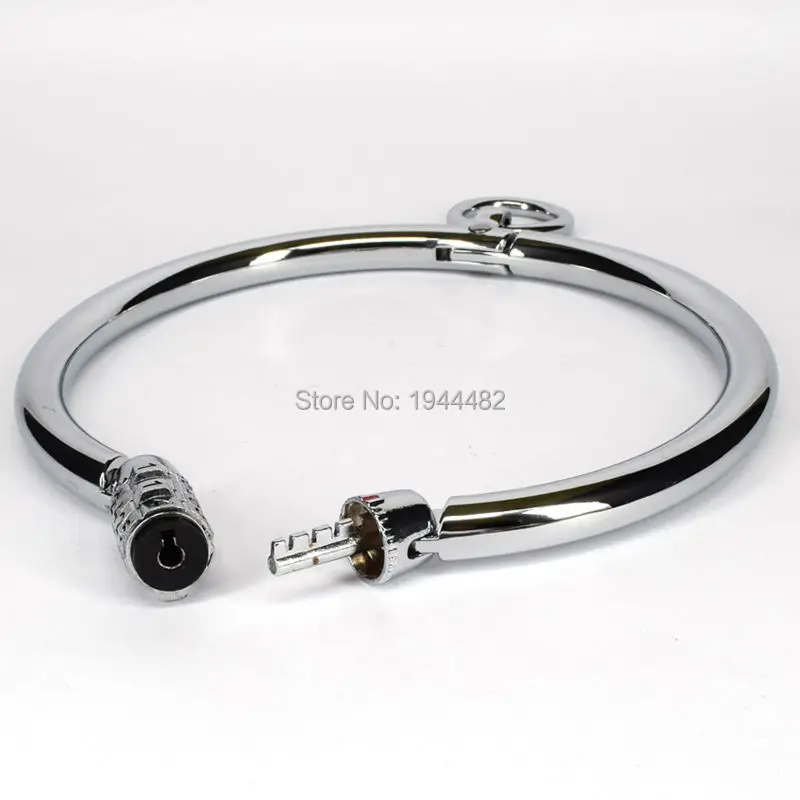 Sodandy блокировки Сталь воротник секс раб с паролем для женщины Нержавеющая сталь