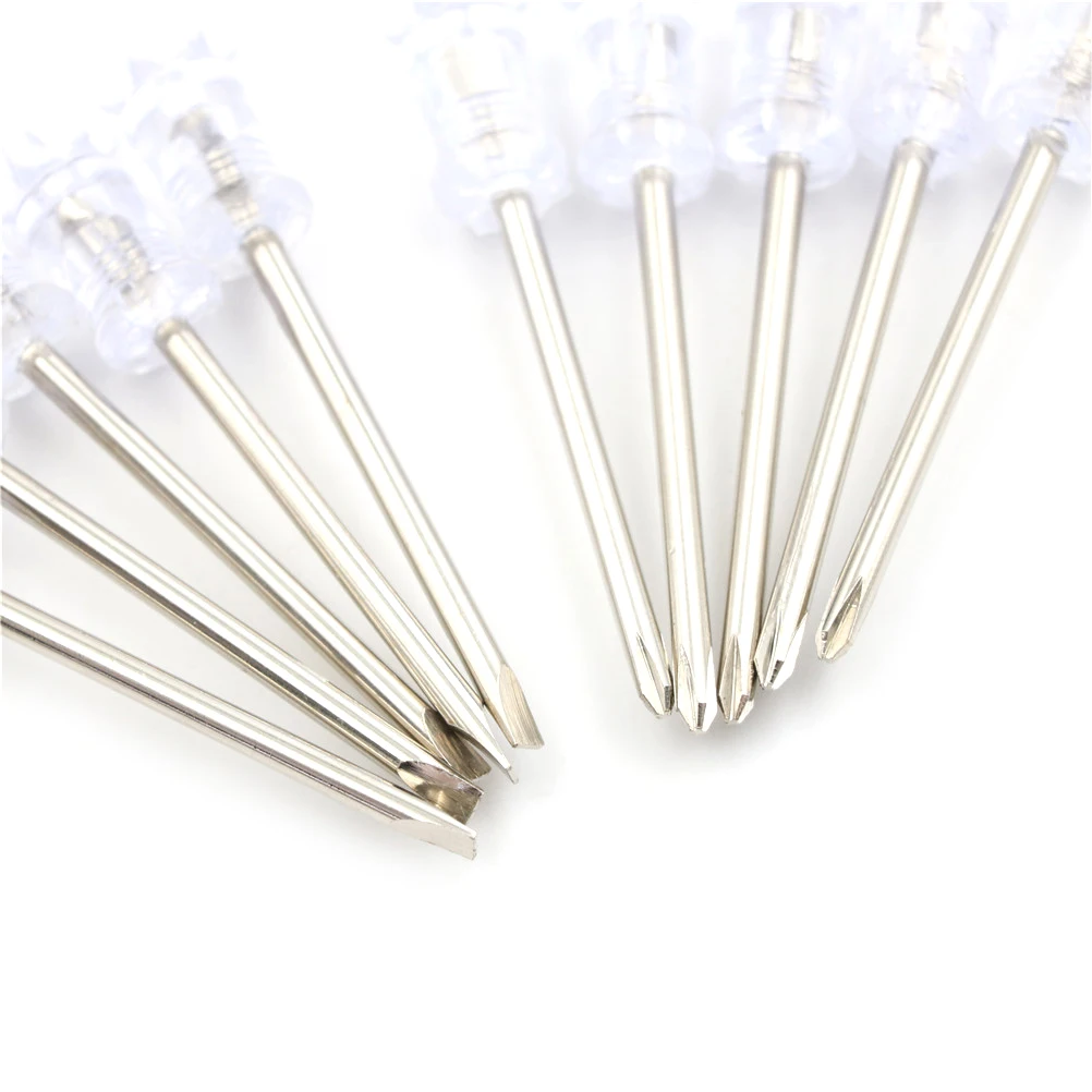 Пластик + металл 5 шт. мини маленькая Магнитная точность плоское лезвие/крестовая