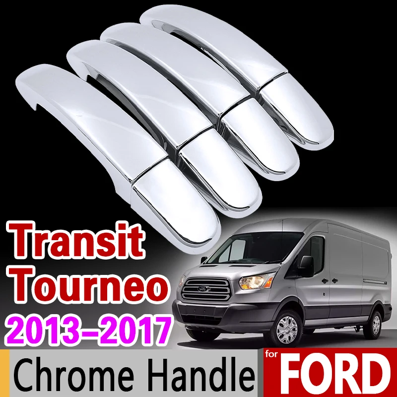 Хромированная накладка на ручку для Ford Transit Tourneo 4 mk4 2013 2014 2015 2016 2017 2018 2019