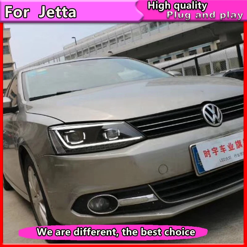 Автомобильный Стайлинг для нового VW Jetta 2011 2017 светодиодный задний фонарь DRL +