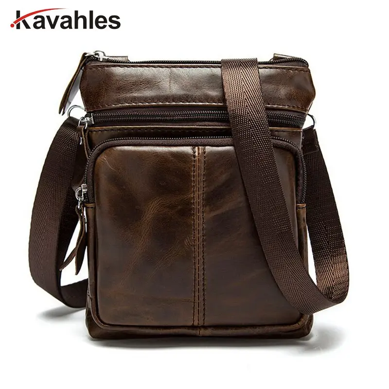 Лидер продаж новые модные мужские сумки из натуральной кожи маленькая сумка