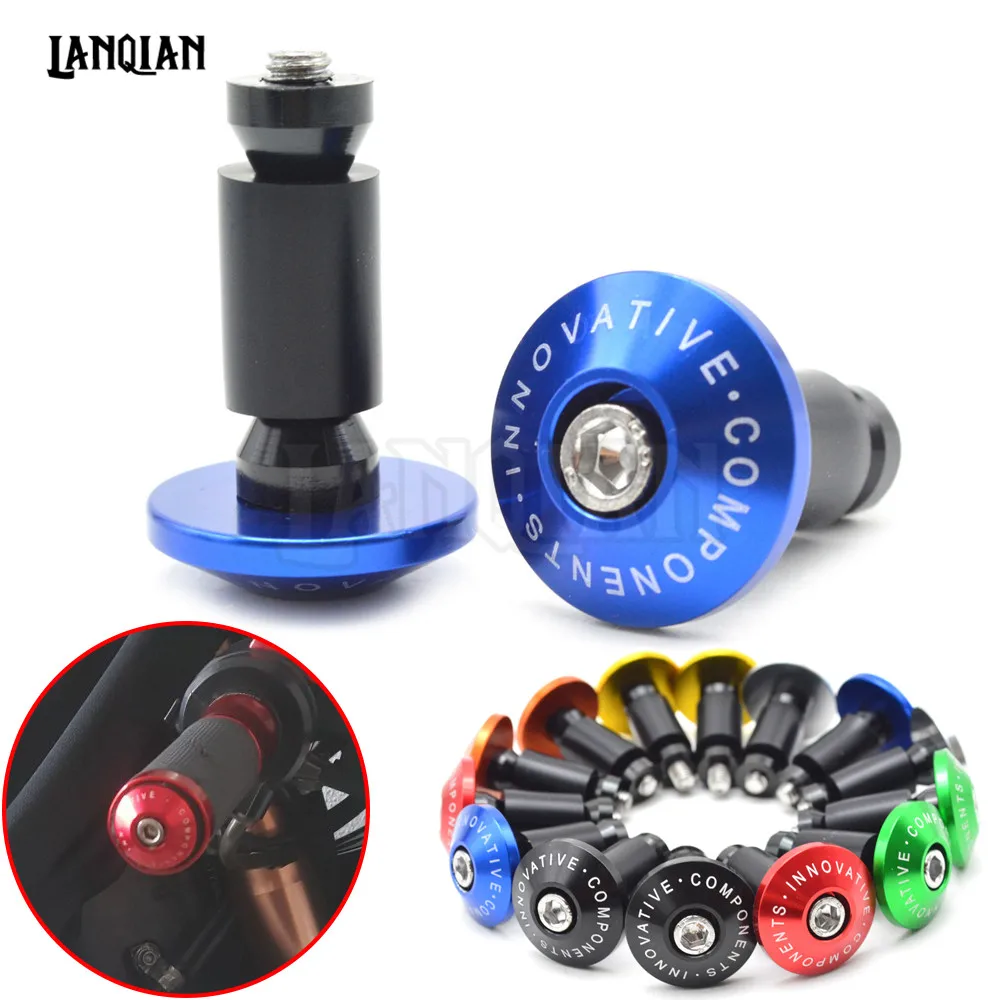 Мотоциклетные ручки 7/8 дюйма наконечники для руля колпачок с антивибрационным