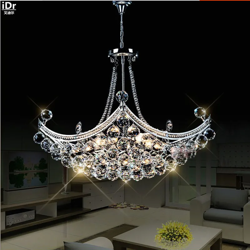 

Corsair exquisite crystal modern fashion minimalist living room restaurant bedroom LED Upscale atmosphere Chandeliers