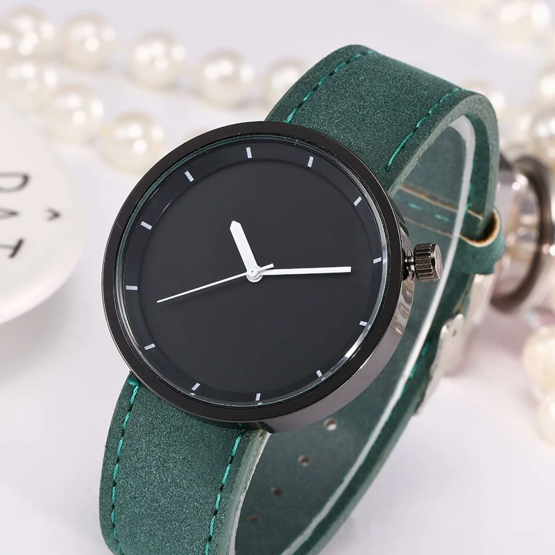 

Women's Watches Fashion Leather Wristwatches Women Men Ladies Casual Quartz Watch Dress Clock Mujer Relojes bayan kol saati 2020