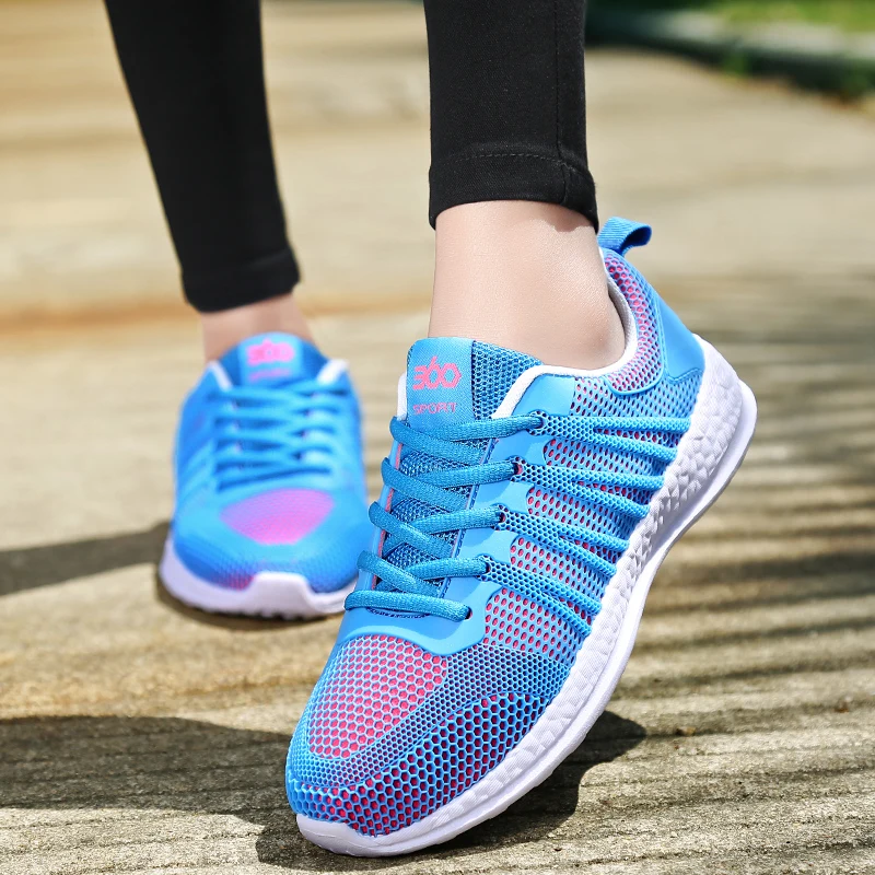Tenis Feminino лето 2019 Новый светильник мягкая спортивная обувь для спортзала женская