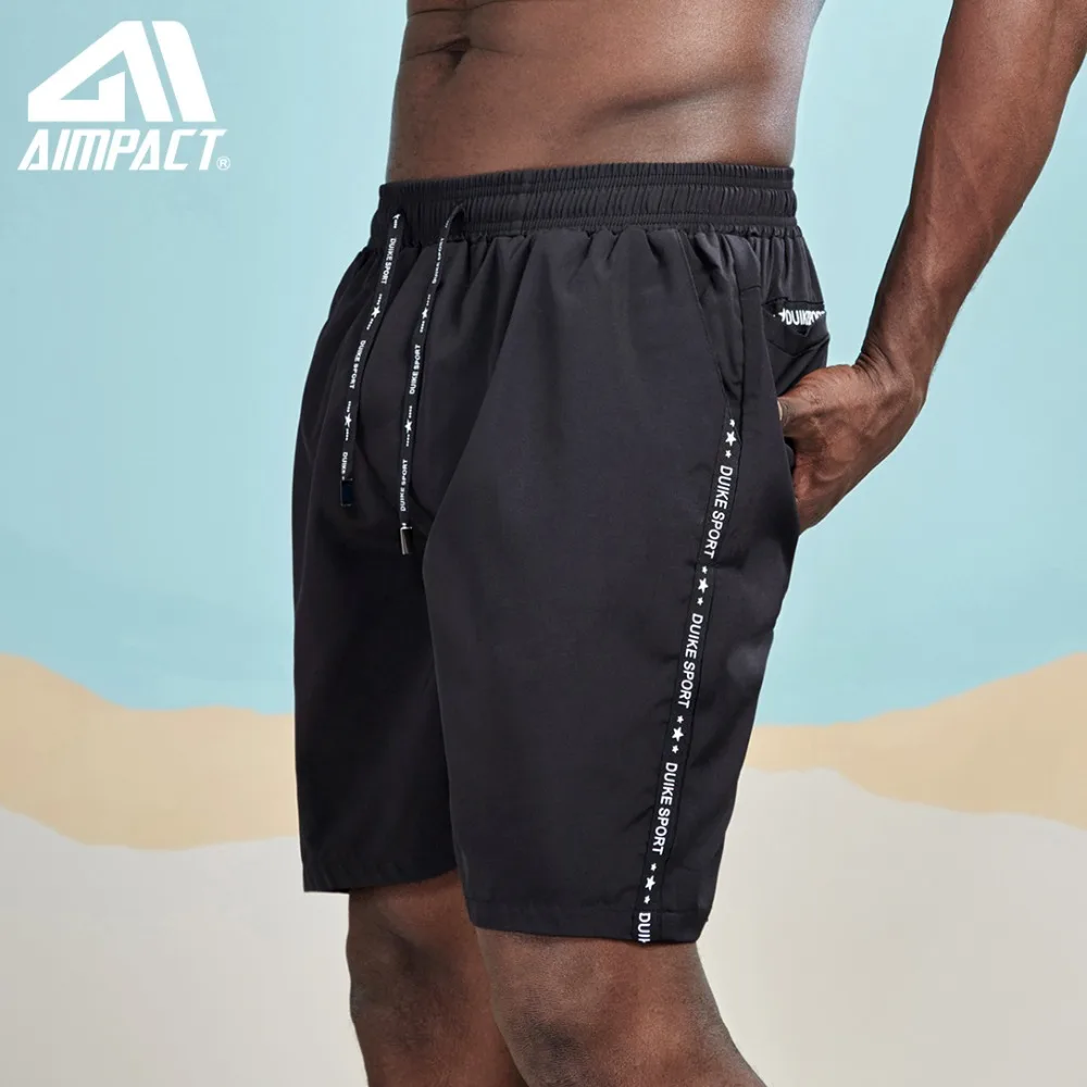 

Aimpact Casual Sporty Shorts for Men Fitness Training Workout Gymi Trunks Male Active Fast Dry Running Track Shorts AM2062